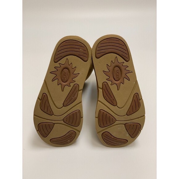 BOGO UGG Knightsbridge Tan Tall Suede Boot 5119 Shearling Lined Back Zip Women 5 - Picture 10 of 16